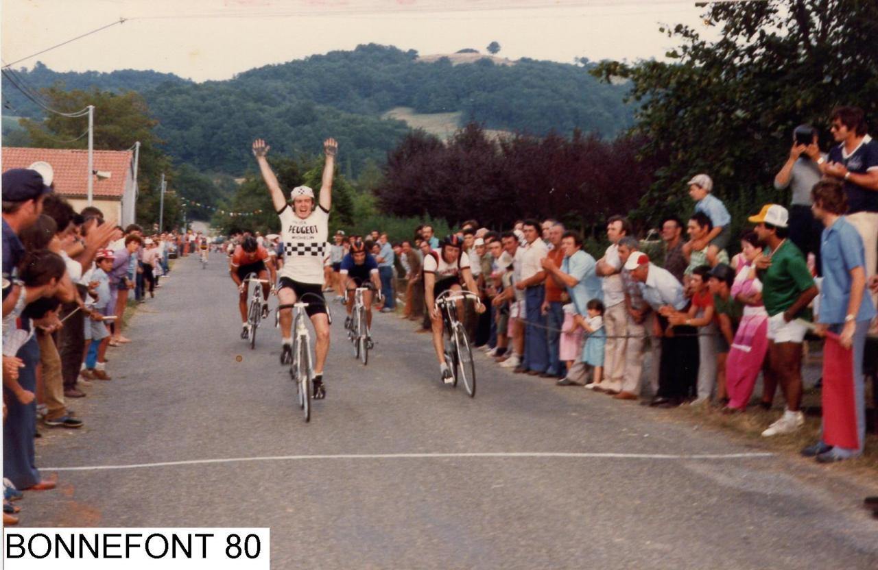  Le sprint de BONNEFONT 1980