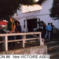 1ère VICTOIRE CLUB ASEG 1986
