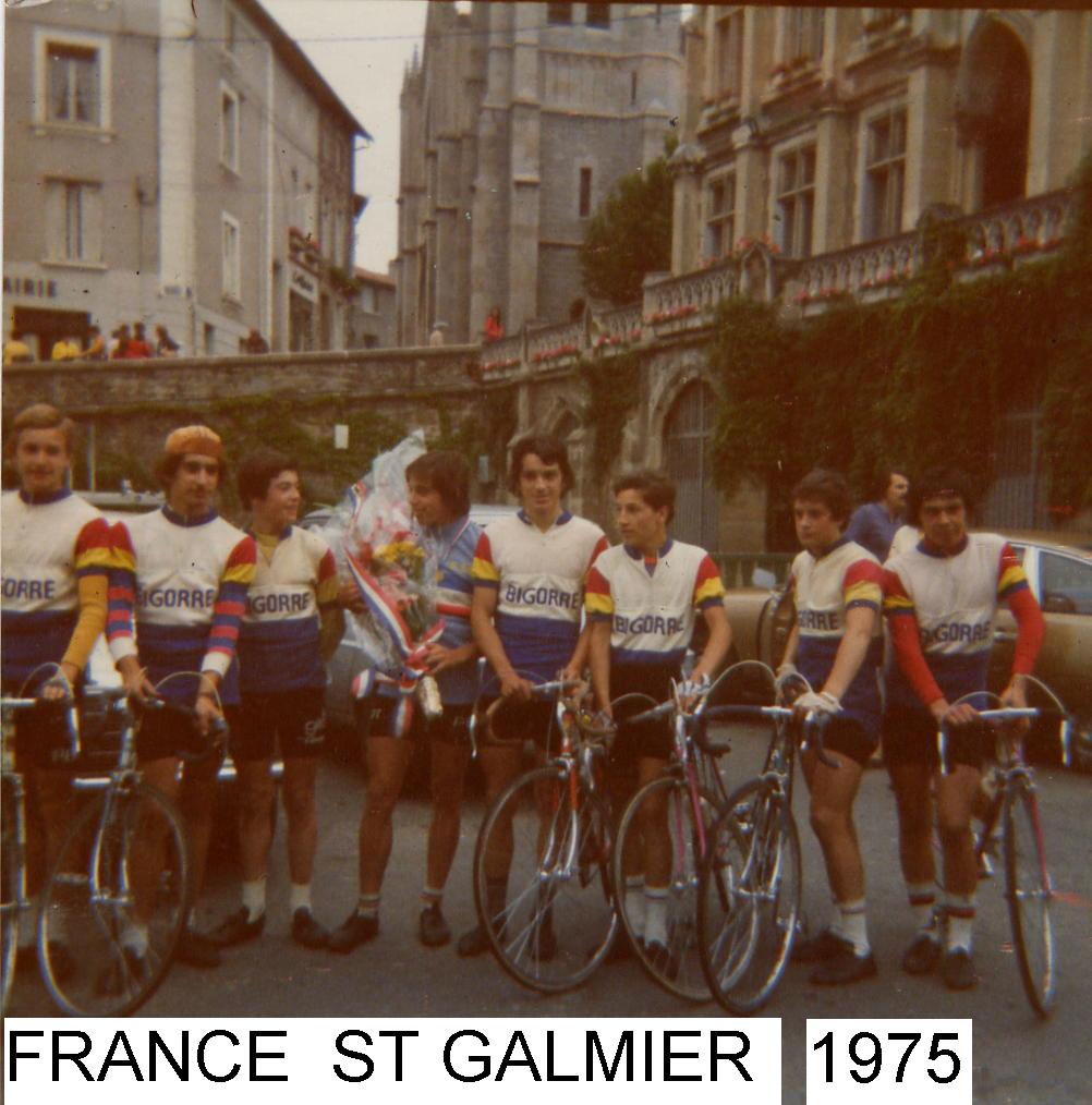 FRANCE ROUTE MINIMES ST GALMIER 75