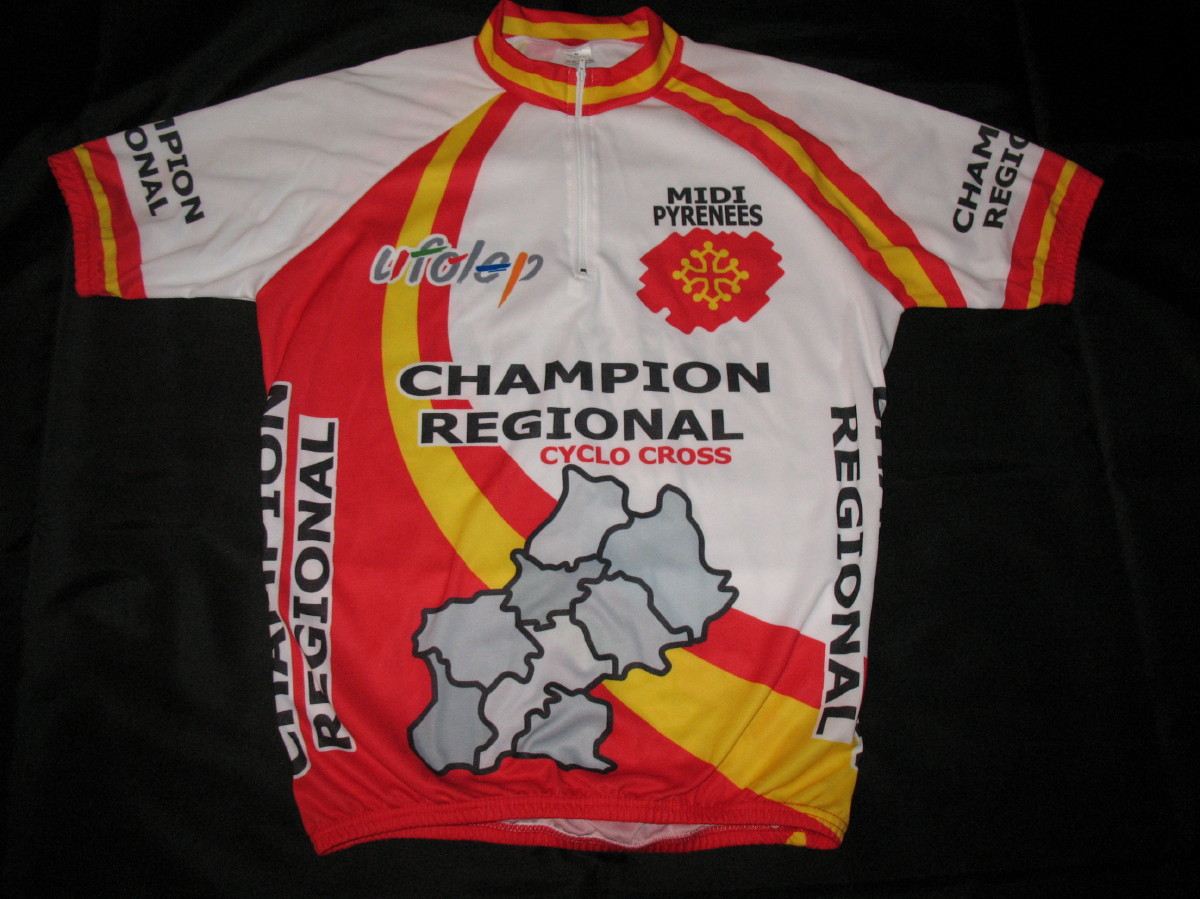 CHAMPION REGIONAL CYCLO CROSS + 50 ANS