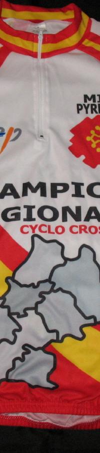 CHAMPION REGIONAL CYCLO CROSS + 50 ANS
