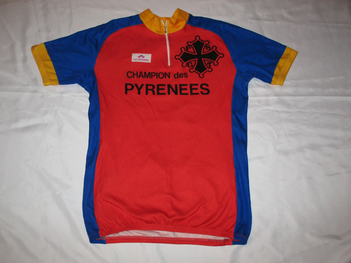 CHAMPION DES PYRENEES PISTE VITESSE 1984