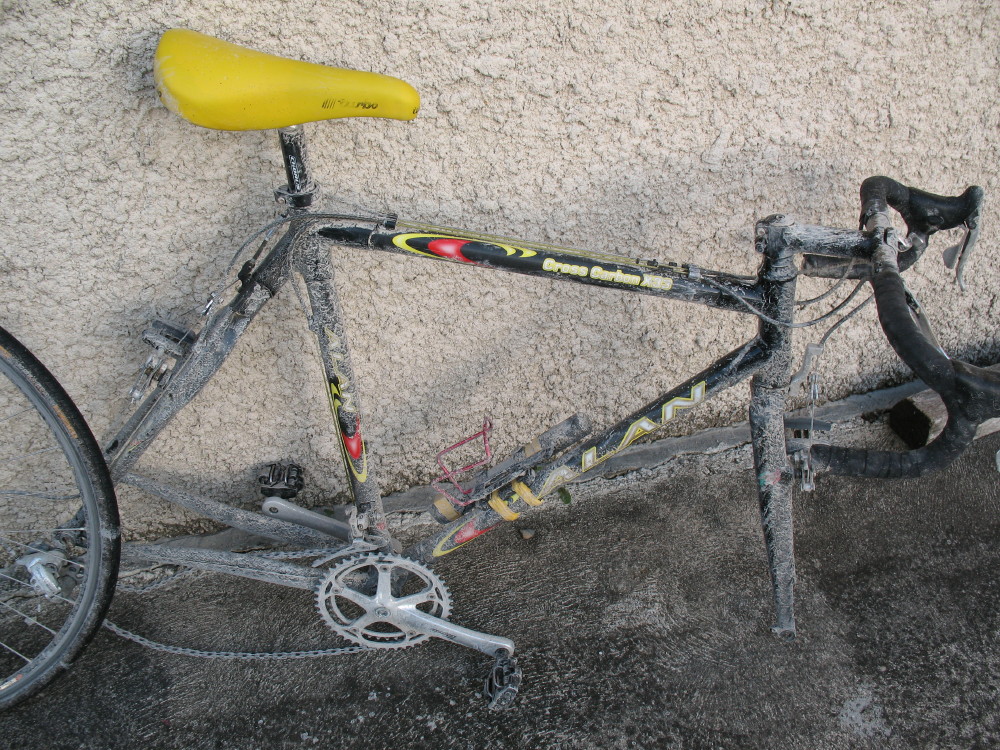 MON VELO AVANT......LE KARCHER