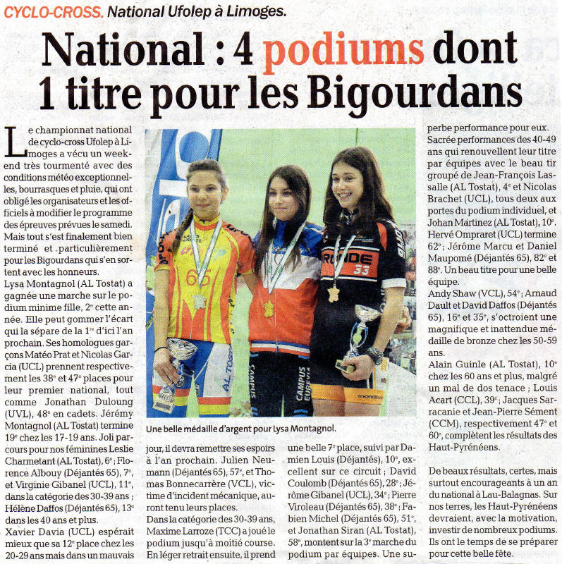 National limoges 2017