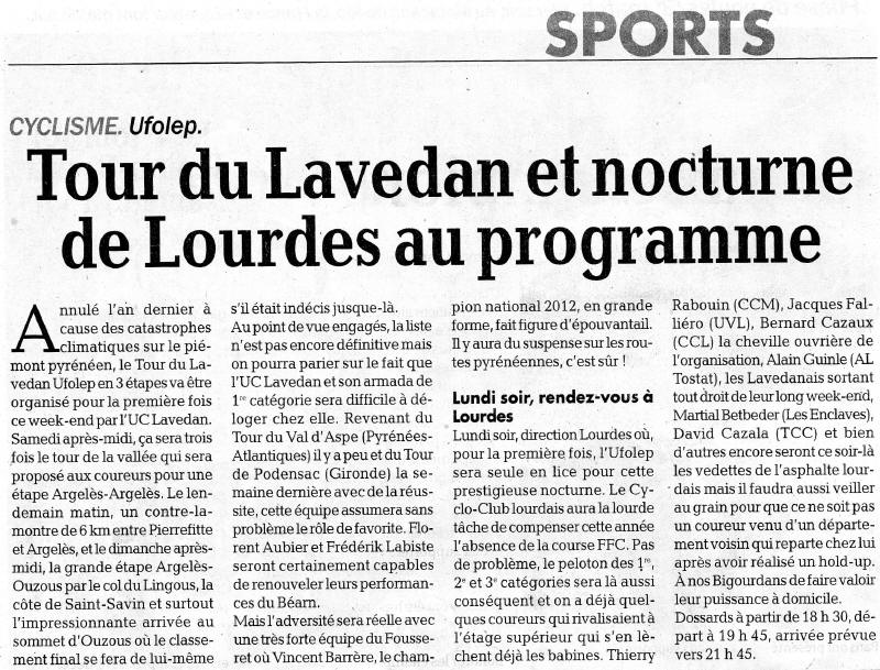 Presentation lavedan et lourdes 1