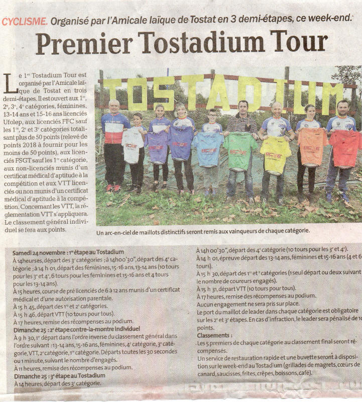 Presentation tostadium tour