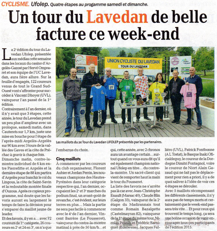 Presentation tour du lavedan